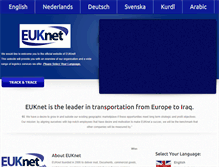 Tablet Screenshot of euknet.com